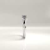Mira Five-Stone Emerald-Cut Diamond Band