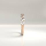 Mira Nine-Stone Round Diamond Band