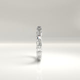 Adeline Emerald-Cut Diamond Band