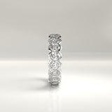 Zoey Oval Diamond Band