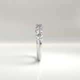 Mira Nine-Stone Oval Diamond Band