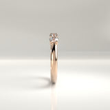 Mira Five-Stone Round Diamond Band