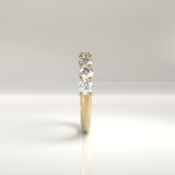 Mira Nine-Stone Round Diamond Band