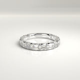 Adeline Emerald-Cut Diamond Band
