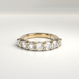 Mira Seven-Stone Round Diamond Band