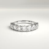 Mira Nine-Stone Round Diamond Band