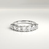 Mira Seven-Stone Round Diamond Band