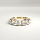 Mira Seven-Stone Oval Diamond Band