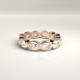 Shany Oval Diamond Band