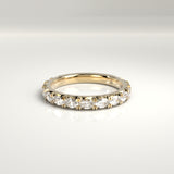 Adeline Oval Diamond Band