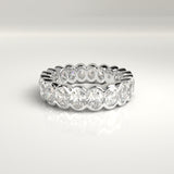 Zoey Oval Diamond Band