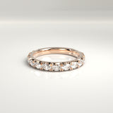 Adeline Oval Diamond Band