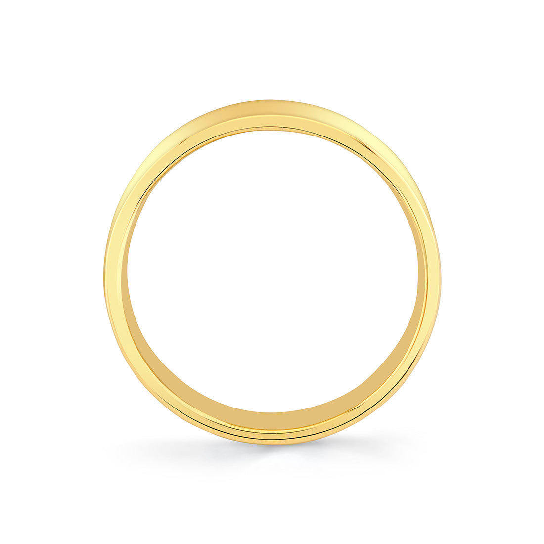 7 mm Polished Mens Band - Xeno
