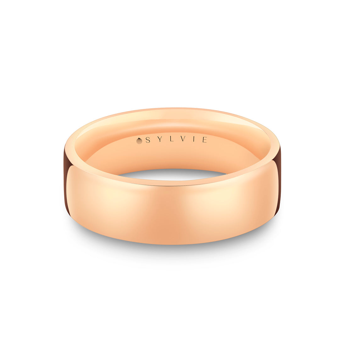 7 mm Polished Mens Band - Xeno