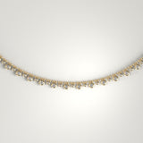 Bubble Bezel Necklace