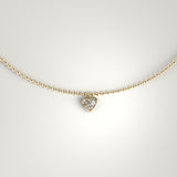 Heart Bezel Pendant
