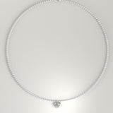 Heart Bezel Pendant