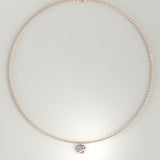 Round Bezel Pendant
