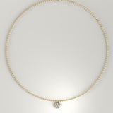 Round Bezel Pendant