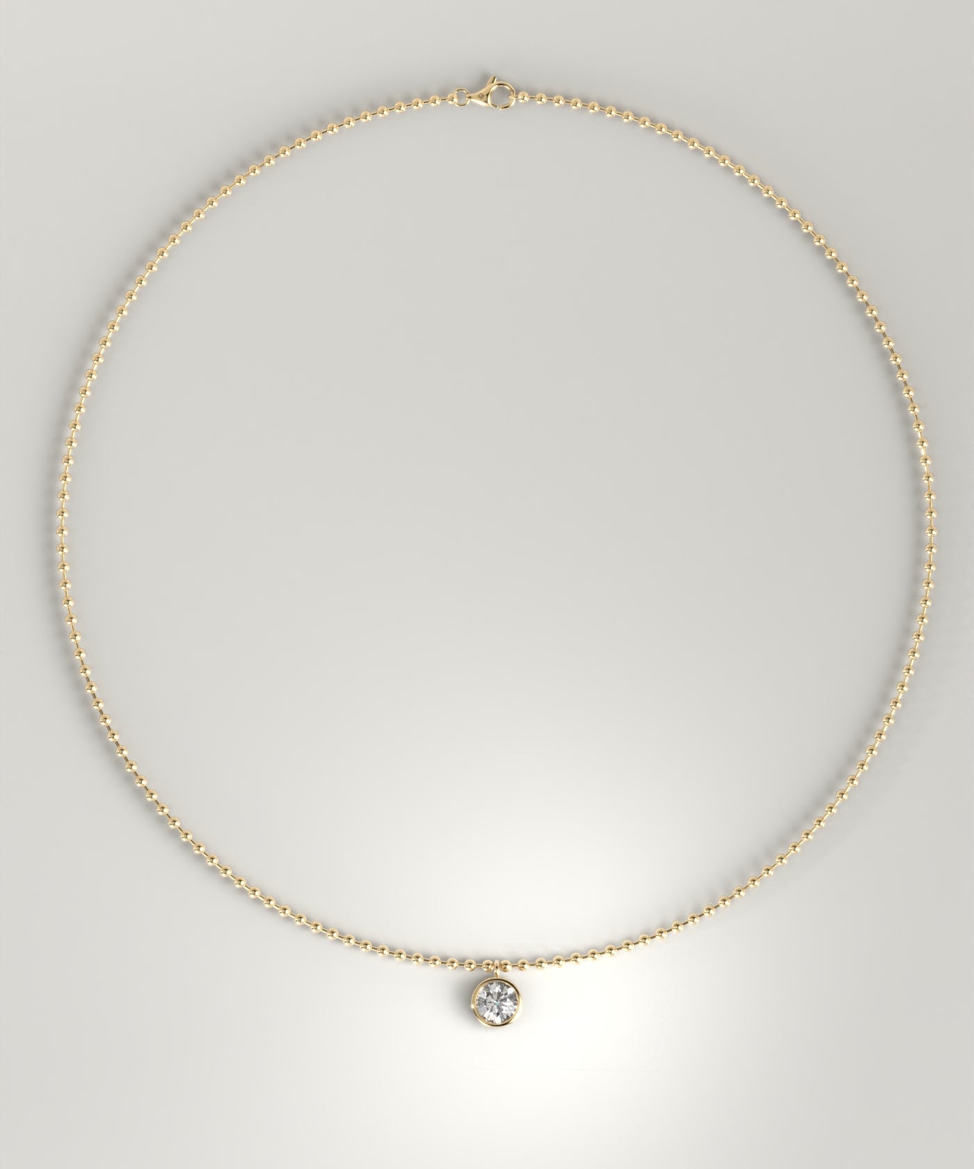 Round Bezel Pendant