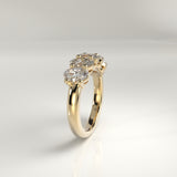 Mira Five-Stone Oval Diamond Band