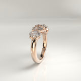 Mira Five-Stone Oval Diamond Band