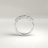 Mira Five-Stone Oval Diamond Band