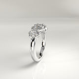 Mira Five-Stone Oval Diamond Band