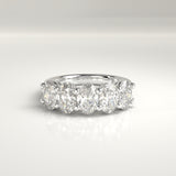 Mira Five-Stone Oval Diamond Band