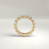 Maeve Emerald-Cut Diamond Band