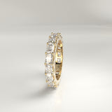 Maeve Emerald-Cut Diamond Band