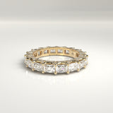 Maeve Emerald-Cut Diamond Band