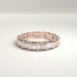 Maeve Emerald-Cut Diamond Band