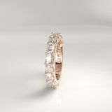 Maeve Emerald-Cut Diamond Band