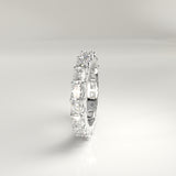 Maeve Emerald-Cut Diamond Band