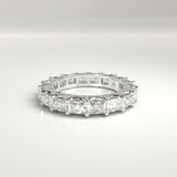 Maeve Emerald-Cut Diamond Band