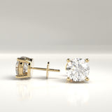 Sabrina Round Lab-Grown Diamond Studs