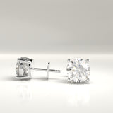Sabrina Round Lab-Grown Diamond Studs