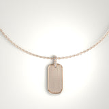 Marisala White Diamond Necklace