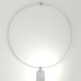 Marisala White Diamond Necklace