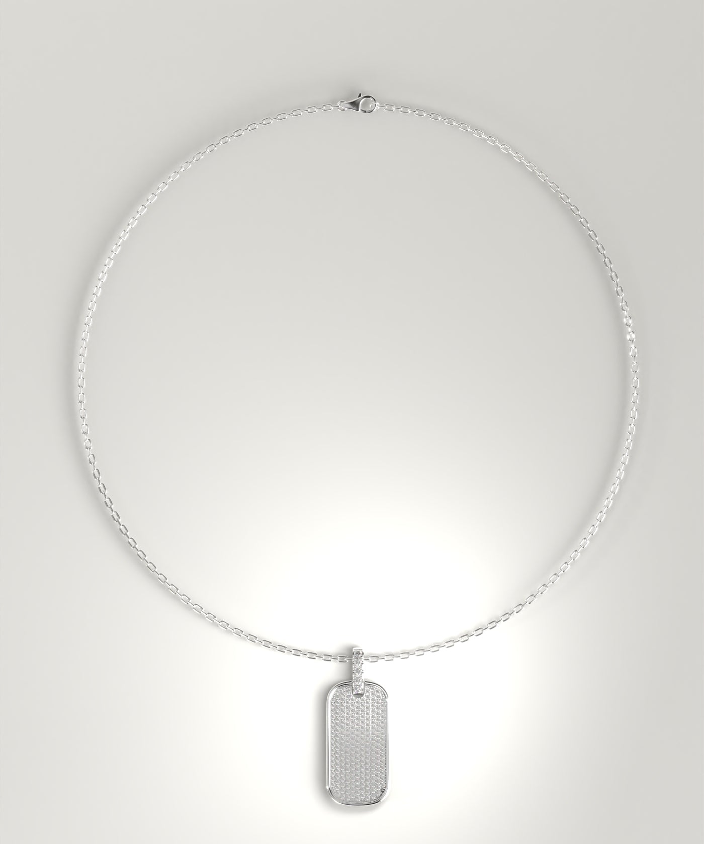 Marisala White Diamond Necklace