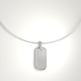 Marisala White Diamond Necklace