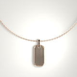 Marisala Black Diamond Pave Pendant