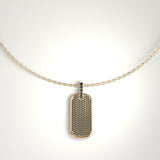 Marisala Black Diamond Pave Pendant