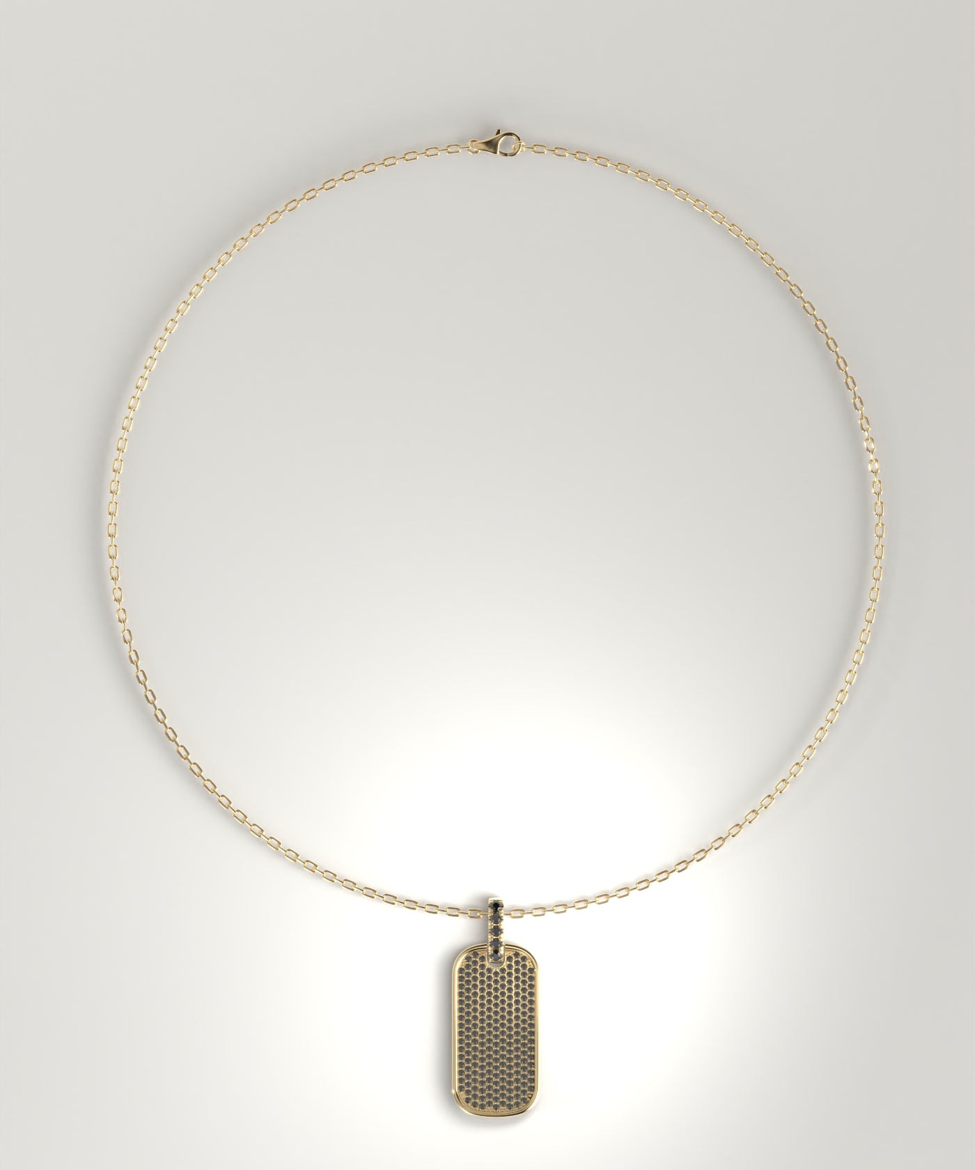Marisala Black Diamond Pave Pendant
